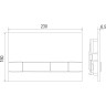 Сет: Инсталляция LEMARK PENEDA EXPERT + кнопка смыва BIT чёрный матовый + унитаз FLOREX чёрный матовый 100122236